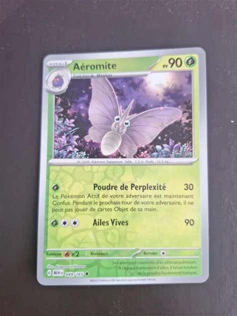 Carte PokÉmon Reverse Aéromite 049165 Mew Ecarlate Violet Pokémon 151 Fr Neuf Eur 100