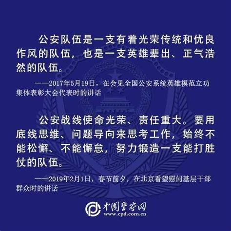 习近平总书记对公安队伍讲话十大金句新闻频道中国青年网