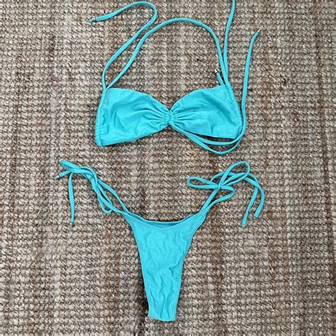 White Sands Swim Bikini Incredible Material Worn A Depop