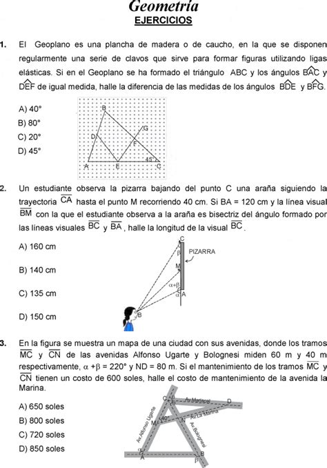 Rubi Os Geometria Pre San Marcos Semana Solucionari Line