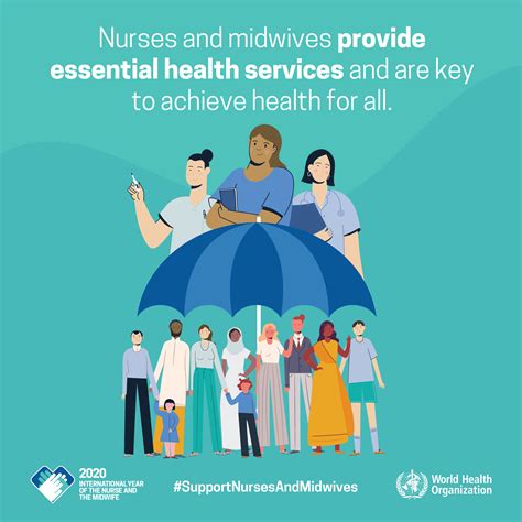 Nurses and midwives play a critical role in health promotion, disease