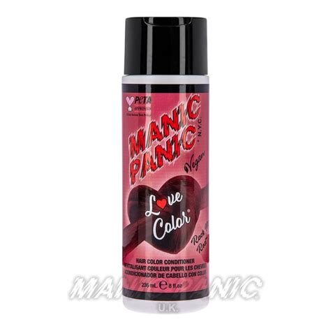 Rock Me Red Colour Depositing Conditioner Manic Panic Uk