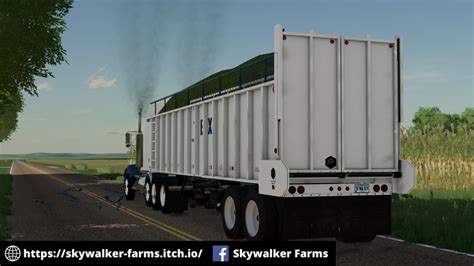 FS22 Artex 3606 8 Semi Silage Trailer By Skywalker Farms