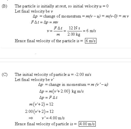 Solved A Force Of Magnitude Fx Acting In The X Direction On A