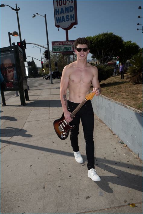 Shawn Mendes Shirtless 2016 Flaunt Photo Shoot