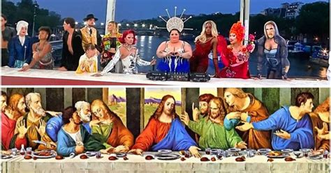 Colectivo Lgbtiq Recrea La última Cena De Jesús En Inauguración De