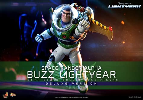 Hot Toys MMS635 1 6 Lightyear Space Ranger Alpha Buzz Lightyear Deluxe Version AcareToys