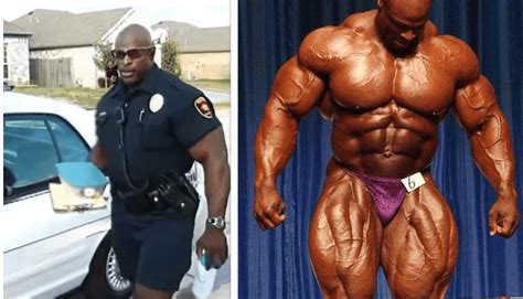 Ronnie Coleman As A Police Officer From Cop To Bodybuilder