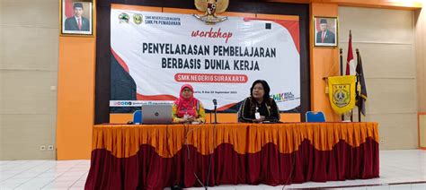 WORKSHOP PENYELARASAN PEMBELAJARAN BERBASIS DUNIA KERJA 2023 SMK