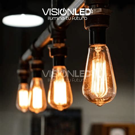 FOCO LED VINTAGE TIPO PERA - VISION LED