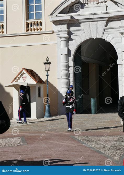 Changing of the Guard in Monte Carlo Editorial Image - Image of