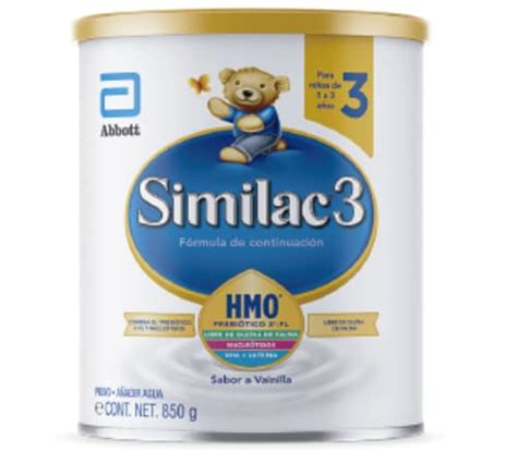 Comprar Similac etapa 3 fórmula infantil 1 a 3 años polvo 850 gr Prixz