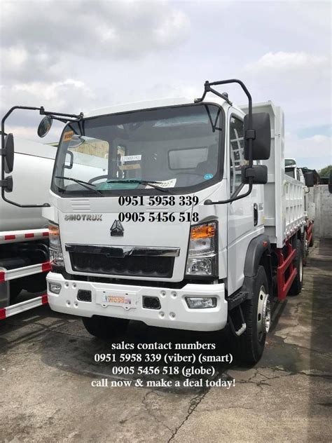 4x4 6 5cbm Dump Truck 6 Wheeler Sinotruk H3 Brand New Special Vehicles Heavy Vehicles On Carousell