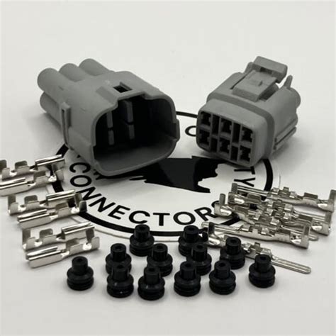 6 Pin Waterproof Connector Plug Set Sumitomo MT090 6187 6561 6180 6771