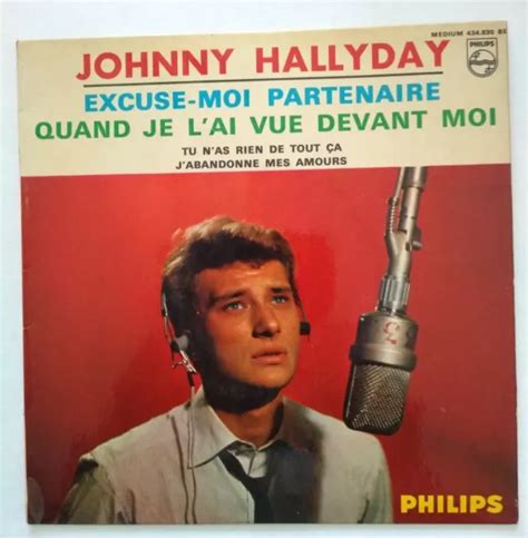 Tours Ep Johnny Hallyday Me Tirage Excuse Moi Partenaire