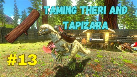 Taming Therizinosaur Ark Mobile Youtube