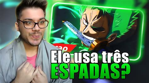 Vov Reage Ao Rap Do Zoro One Piece O Maior Espadachim Do Mundo