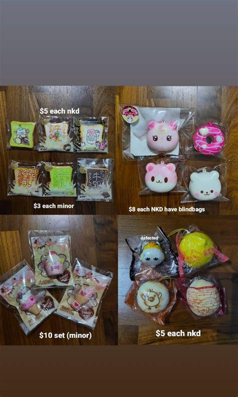 squishy sets hobbies toys toys games  carousell