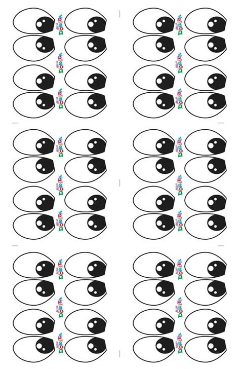 Descubra 110 ideias de Olhinhos para imprimir e os olhos da boneca ...