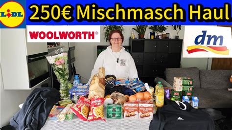 Xxl Wochenend Mischmasch Haul Shopping Bei Lidl Dm Und Woolworth