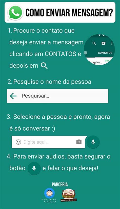 O Que O Whatsapp E Como Enviar Mensagem Divertidosos