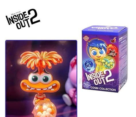 Figure Ansiedade Divertida Mente Inside Out Original Cosb Hot Toy Cubo Nerd O Universo