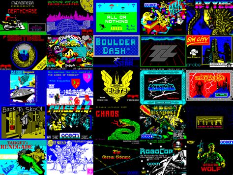 12000 Zx Spectrum Sinclair Spiele Emulator Windows Pc Retro Gaming 48k