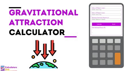 Gravitational Attraction Calculator Online