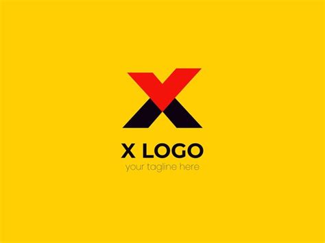 Projeto De Logotipo De Letra Mínima Vetorial Vetor Premium