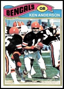 1977 Topps Football Card #235: Ken Anderson