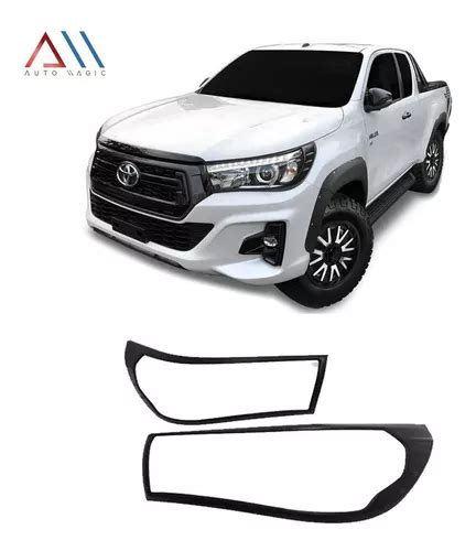 Marcos De Faro Hilux 2016 2017 2018 2019 2 Pzas