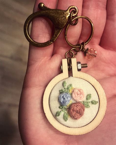 In The Hoop Girl Scout Keychain Embroidery Custom Embroidery