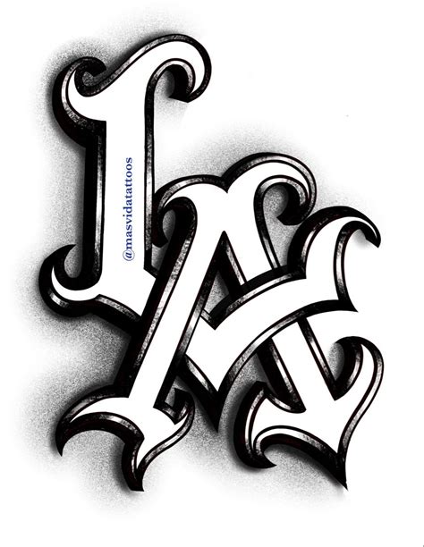 Chicano Style Lettering Tattoo Inspiration