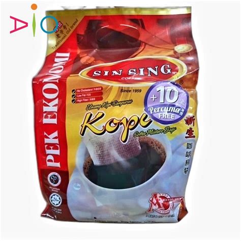 Jual Sin Sing Coffee Kopi O Coffee Mixture Bags S X G Shopee