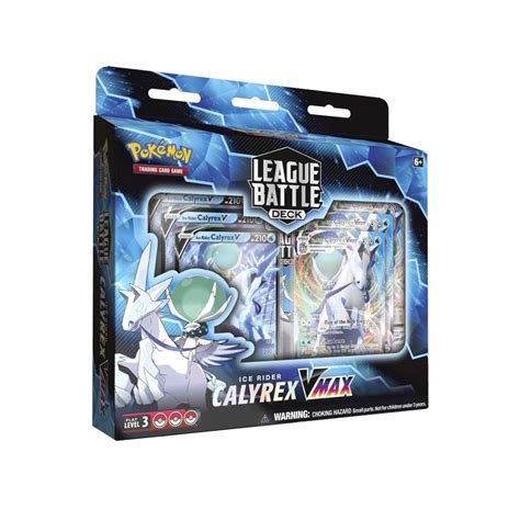 Pokémon TCG Ice Rider Calyrex VMAX League Battle Deck Pokémon Center