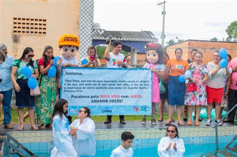 Batismo em Águas Assembleia de Deus em Icoaraci Belém PA ADIcoaraci