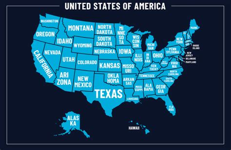 US Time Zone Map with States and Cities