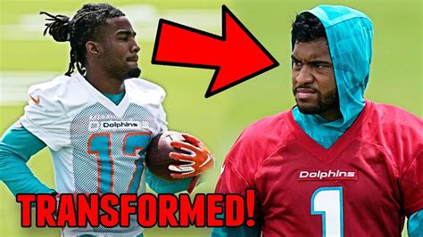 Tua Tagovailoa Transformed At Miami Dolphins Training Camp Jaylen