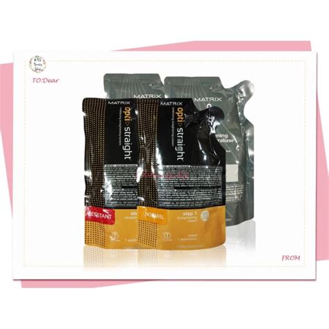 Matrix Opti Straight Rebonding Cream Set Mlx Mini Kit Lazada Ph