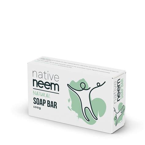 Organic Neem Soap Bar 100g Go For Health