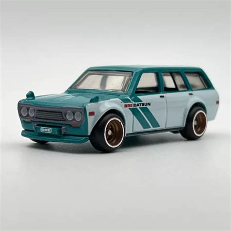 HOT WHEELS PREMIUM BRE Datsun Wagon Real Riders Auto Pressofusa EUR PicClick IT