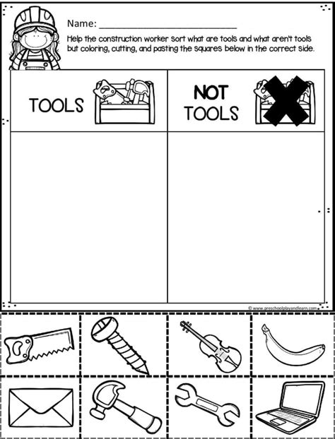 Printable Construction Worksheets