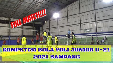 Full Match Voreta Vs Rajawali Baru Kompetisi Bola Voli Junior U