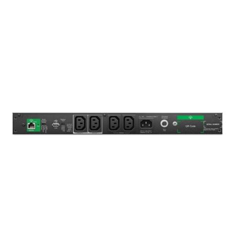 Apc Smart Ups Line Interactive 500va Lithium Ion Rackmount 1u 230v 4x Iec C13 Outlets