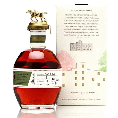 Buy Blanton S Barrel Tribute To Warehouse H Proof Lmdw