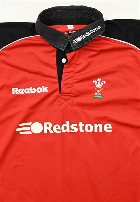 WALES RUGBY LONGSLEEVE SHIRT L Rugby Rugby Union Wales Classic