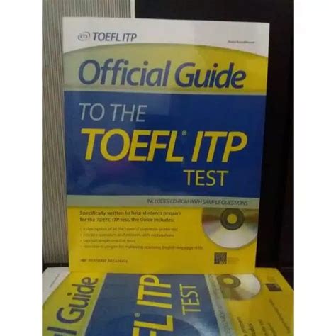 Official Guide To The Toefl Itp Test Cd Book Magazine Book Education