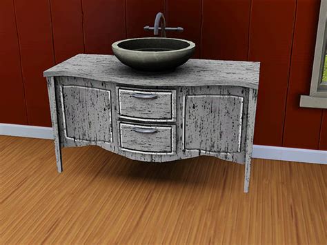 The Sims Resource Garage Shabby Chic Bathroom Table Mirror