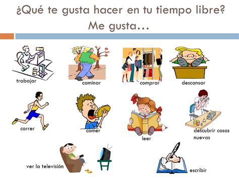 Qué te gusta hacer en tu tiempo libre ppt descargar