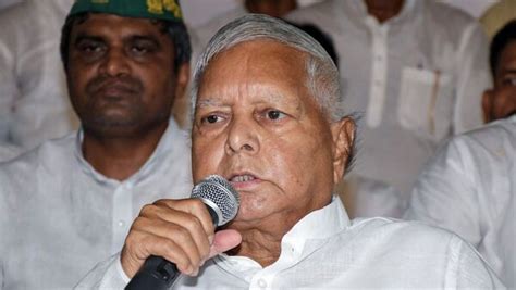 Staying At PM Residence Without A Wife Is Wrong Lalu Takes Jibe At